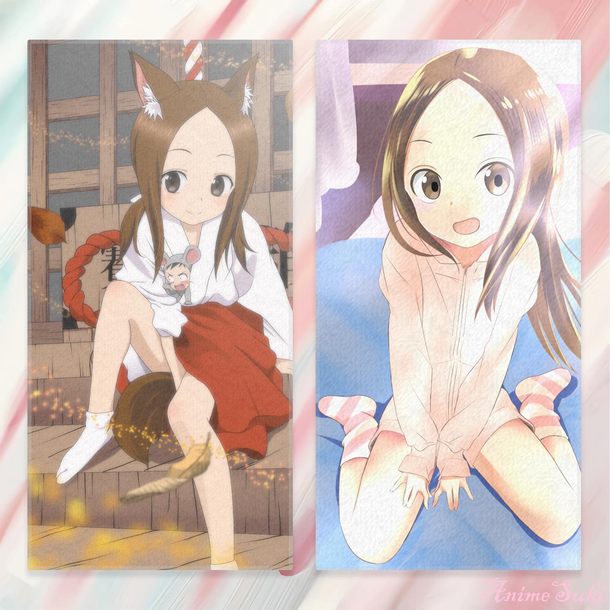 Amazon.co.jp: AnimeSuki バスタオル からかい上手の高木さん 高木さん